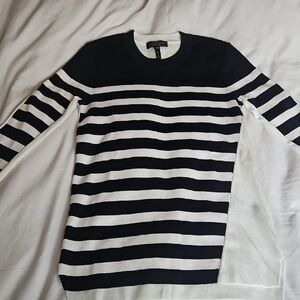 Rag And Bone Navy and White Striped Womens Sweater.  XXS
